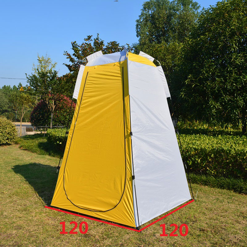 Cheap Goat Tents Outdoor Shower Tent Camp Beach Camping Tent Quick Automatic Pop Up Rain Shelter Tent Portable Privacy Shower Toilet Portable Tents 